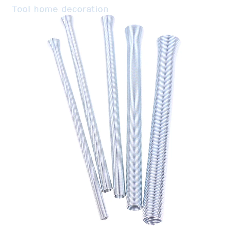 5 unids/set dobladores de tubo de cobre de resorte de estilo exterior CT-102-L tubo de línea de doblado para O.D. Dobladora de tubos de 1/4" a 5/8"