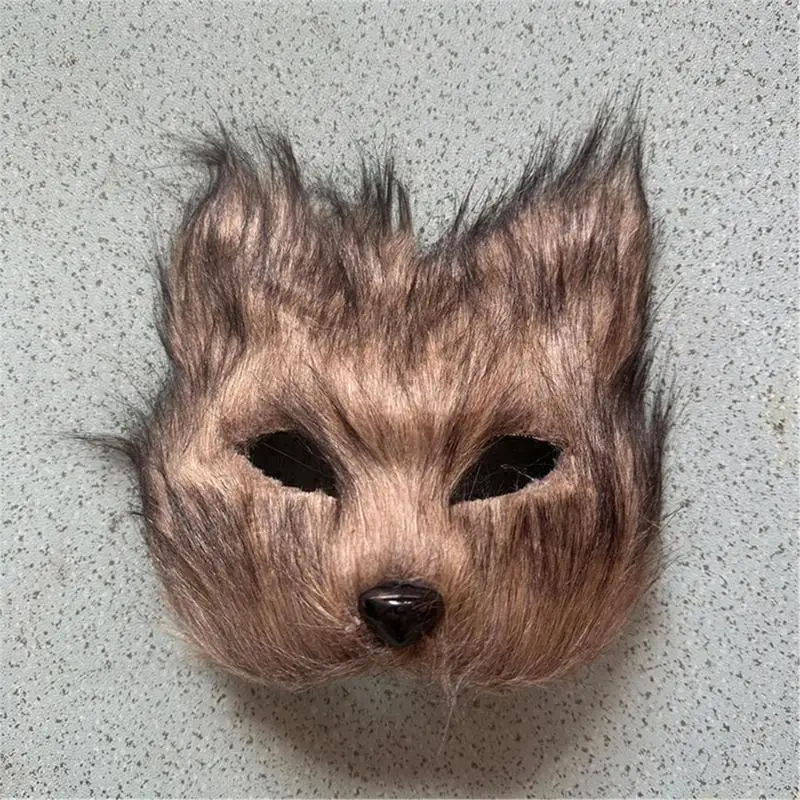 

31BF комплект аксессуаров для костюма кошки, маска для лица на половину лица, кошачьи лапы, перчатки, кошачий хвост, косплей, на