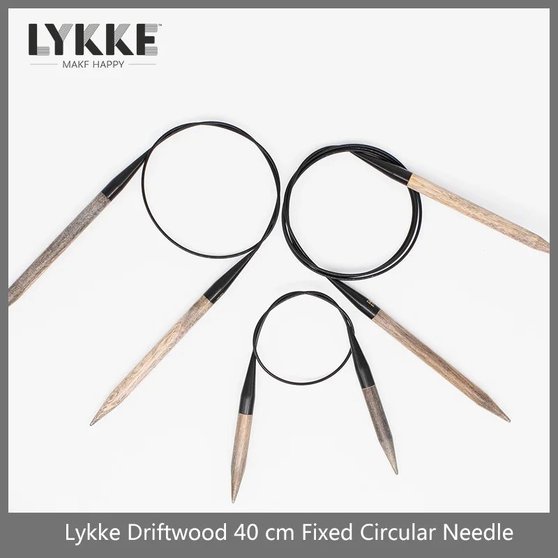 1 piece LYKKE 40 cm Fixed Circular Knitting Needle