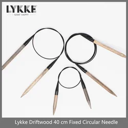 1 piece LYKKE 40 cm Fixed Circular Knitting Needle