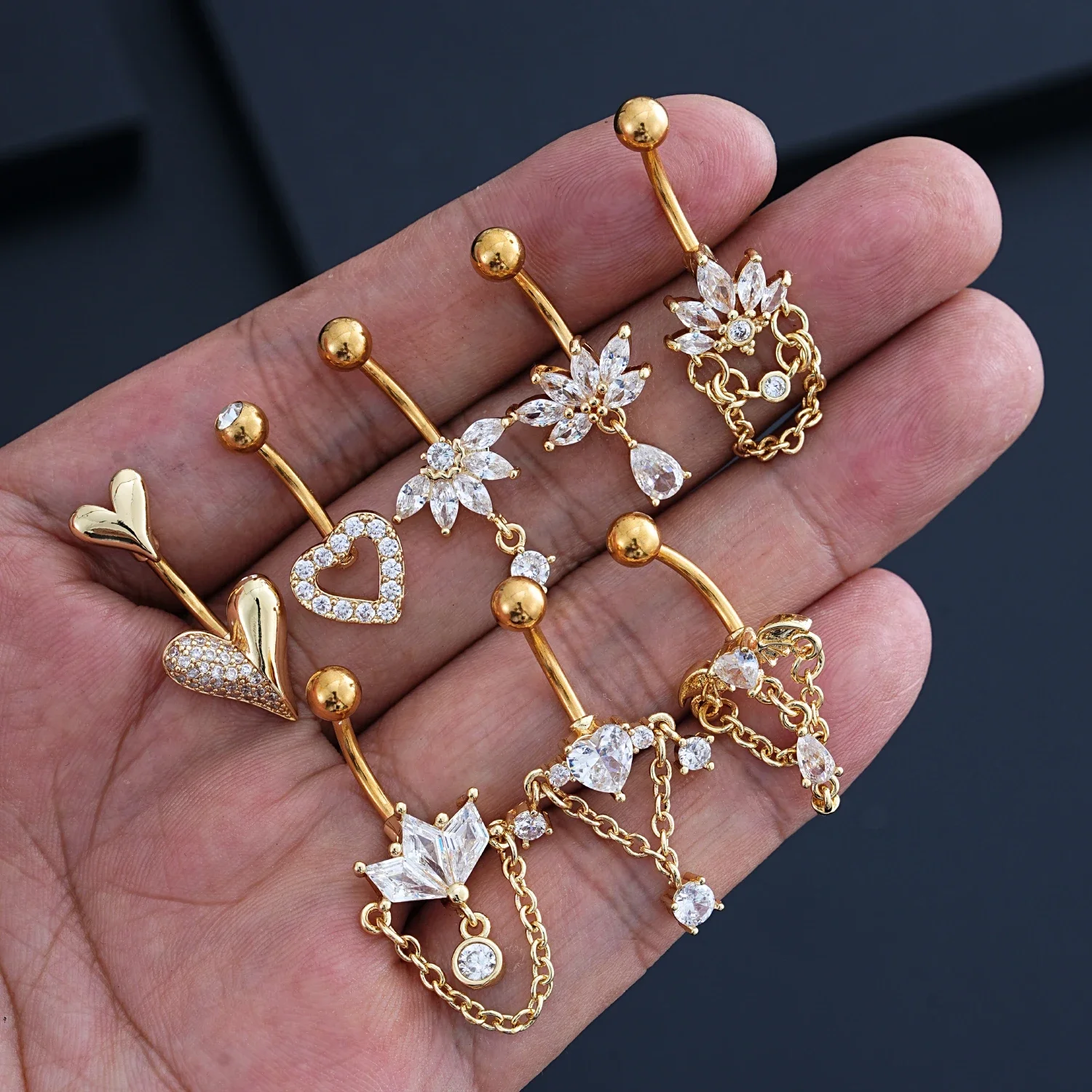 Thumbnail 2 - #87 Belly Button Rings List of Top Picks