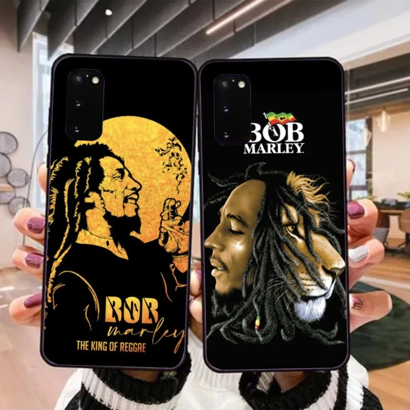 Jamaica Bob Marley Phone Case for Realme GT 2 9i 8i 7i Pro X50 X2 C35 C21 C20 C11 C3 Black Soft Phone Cover Funda