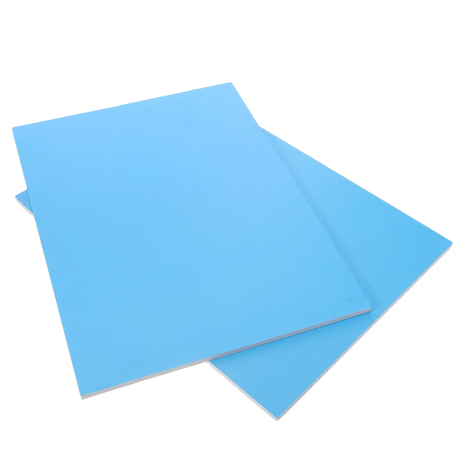 2Sheets A4 Engraving Board Blue Cardstock with White Backing Ideal for Beginners Printmaking Schools Art Training DIY Craft