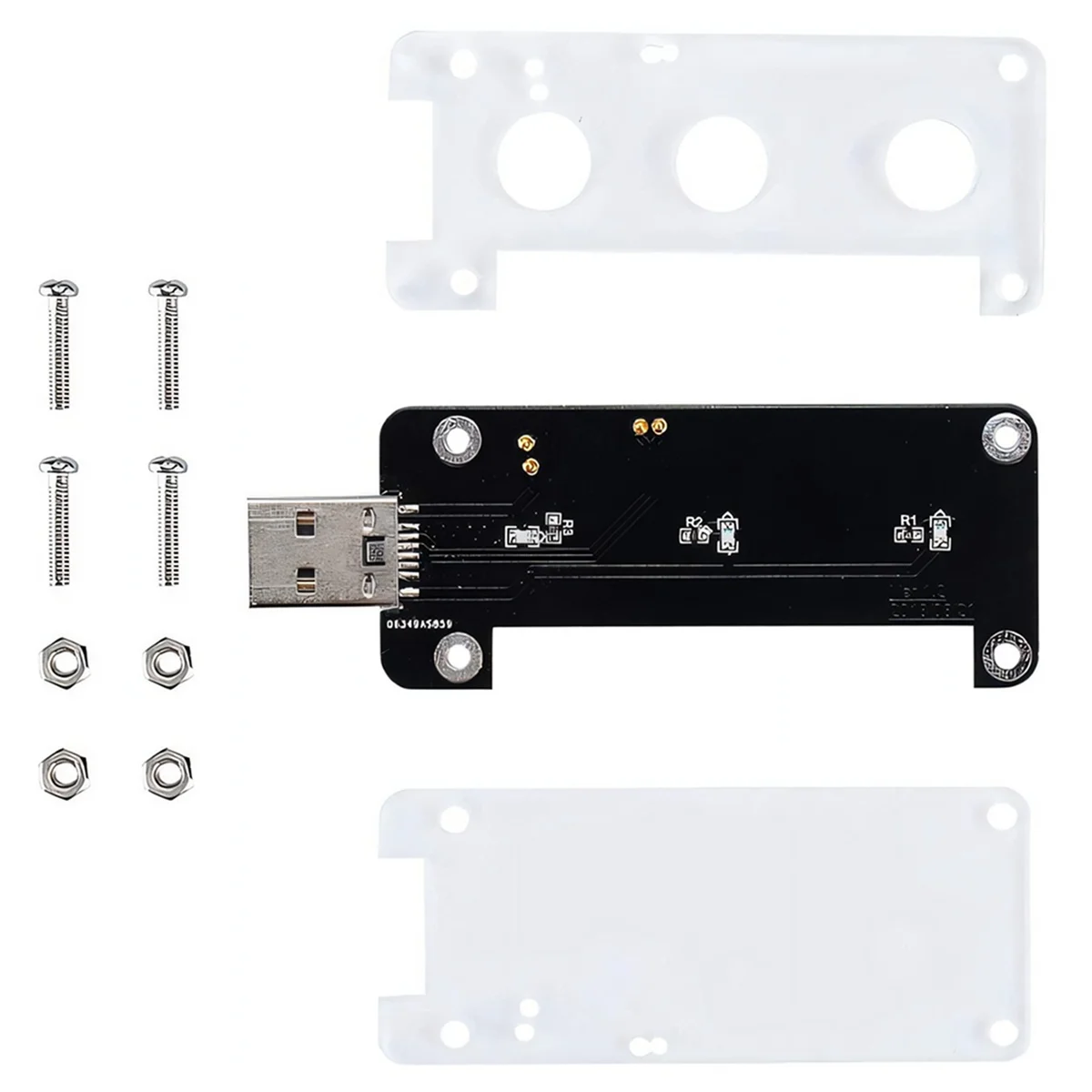 DTD472-HOT-USB Dongle Expansion Breakout Module Kit for Zero / Zero W, Both Front & Back Side Can Be Inserted