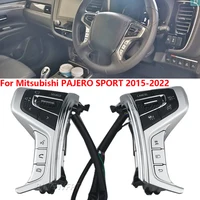 Interruptores de volante de Control de crucero de teléfono Bluetooth de alta calidad para Mitsubishi PAJERO SPORT 2015-2022 Outlander Delica L200