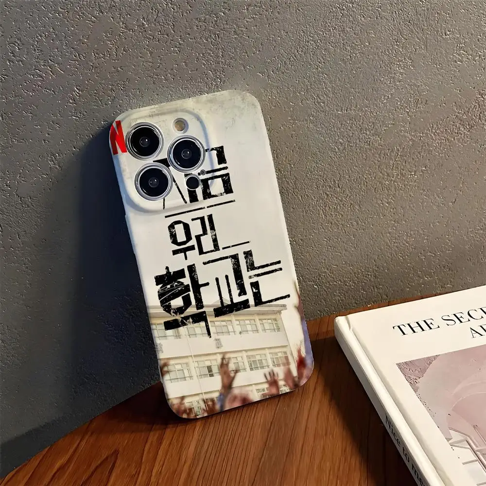 

TV A-All of Us Are D-Dead Phone Case For IPhone 16 15 14 13 12 11 Pro Max X XR XSMax 7 8 Plus Glossy Film Hard PC Cover
