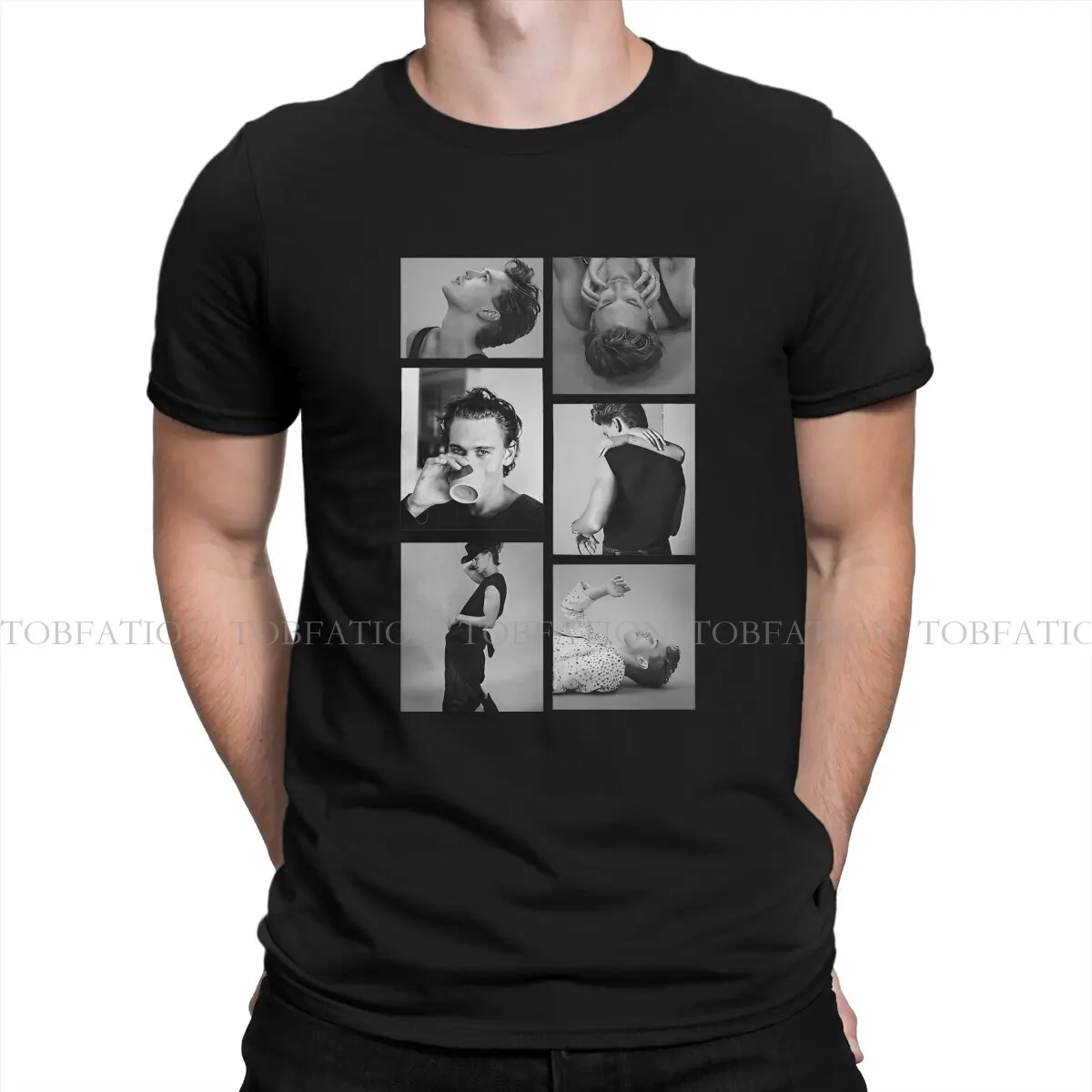 Photo Collage Style TShirt Austin Butler Top Quality Hip Hop Gift Idea  T Shirt Short Sleeve