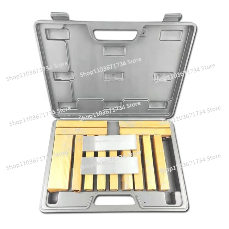 

VERTEX Ground Parallels 28 Pcs /Vise Parallel Plate Used for Vise Clamping Workpiece Parallel Height/VP-128A