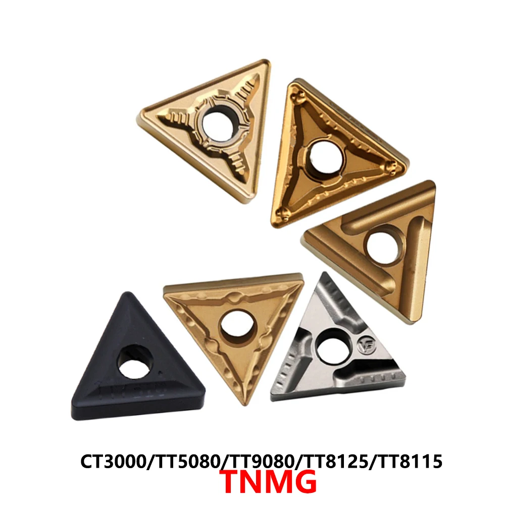 

Original TNMG160404 TNMG160408 TNMG 160412 TNMG160404R TNMG160408R TNMG160404L MT PC FS VF TT9080 TT5080 CT3000 Carbide Inserts