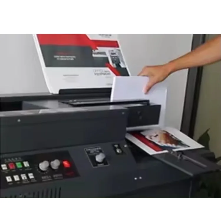 A3/4-Klebemaschine, Kaltklebermaschine mit einstellbarer Klebestift