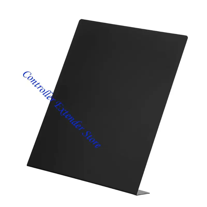 N84B L على شكل لوحة مذكرة إطار معدني سبورة لافتة قابلة للكتابة لوحة إعلانات مغناطيسية