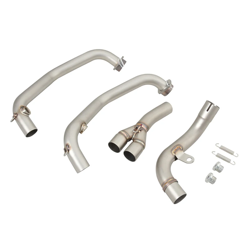 Motorcycle Exhaust For VOGE 350AC  2023 Header Link Tube Stainless Steel Connect Original  End Pipe Mufflers Silencers