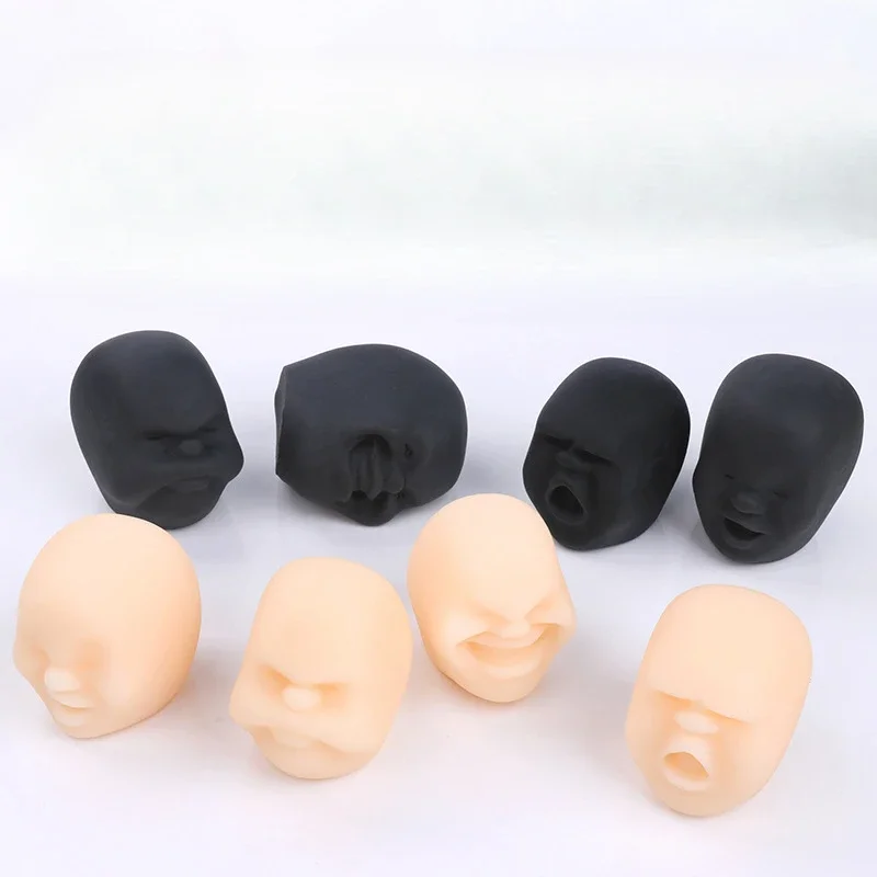 Hpot Cartoon Figurine Pinching Toy Novelty Gag Stress Relief Toys Different Expressions Hobby Collectibles Exclusive Design