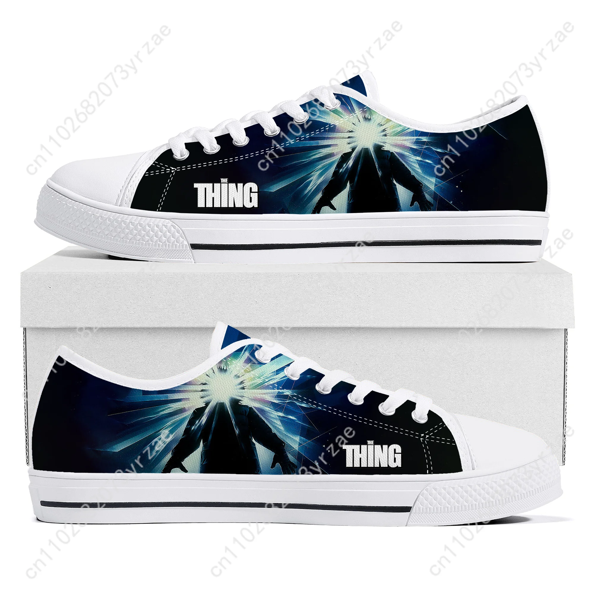 The Thing Low Top High Quality Sneakers Mens Womens Teenager Canvas Sneaker Casual Shoes Fashion Patterns Custom Made Shoes