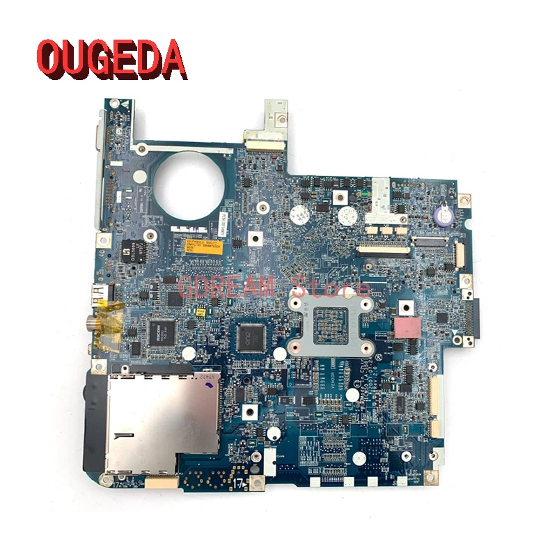 OUGEDA ICW50 LA-3581P MBAJ702003 For ACER Aspire 7520 7520G Laptop Motherboard DDR2 without GPU slot Main board full test