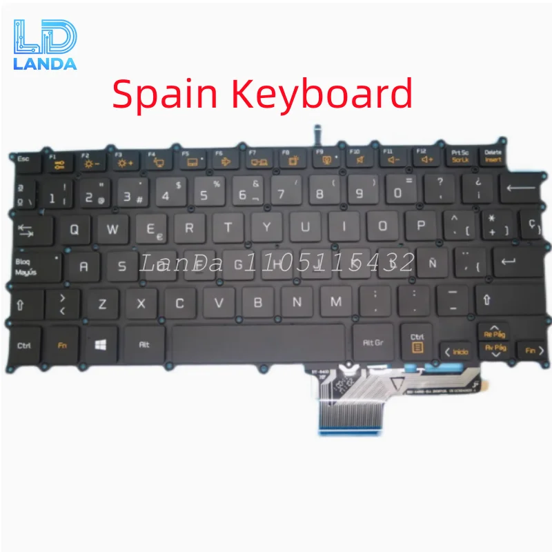 

Новая черная клавиатура для ноутбуков LG gram 13Z980 13ZD980 13Z990 14Z990 14ZD990 14Z980 14ZD980 (корейская/американская/японская/испанская раскладка) с подсветкой