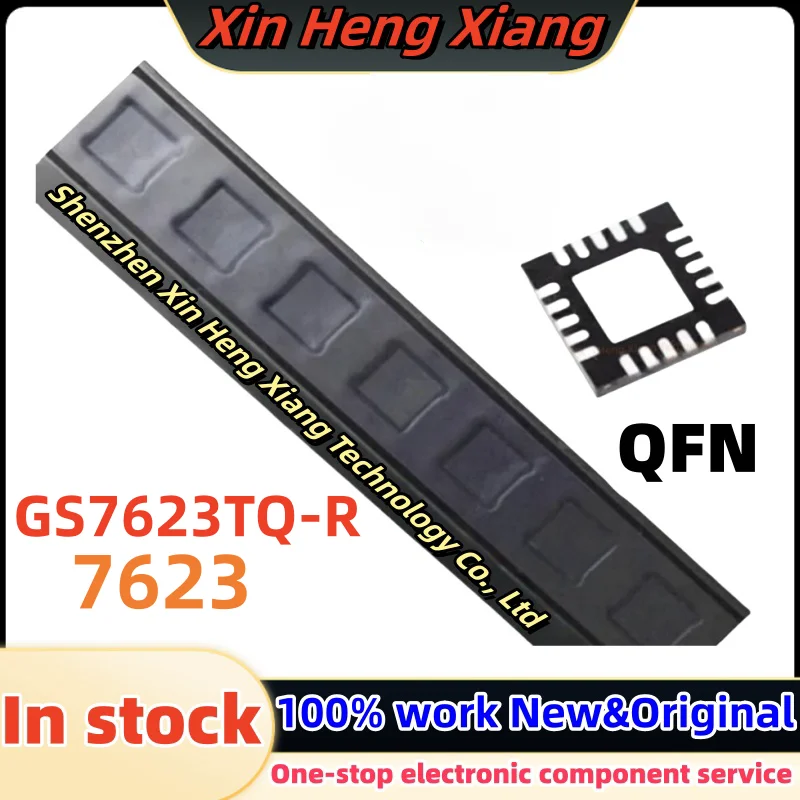 

(2-5pcs)7623 GS7623 GS7623TQ-R QFN-20 chipset
