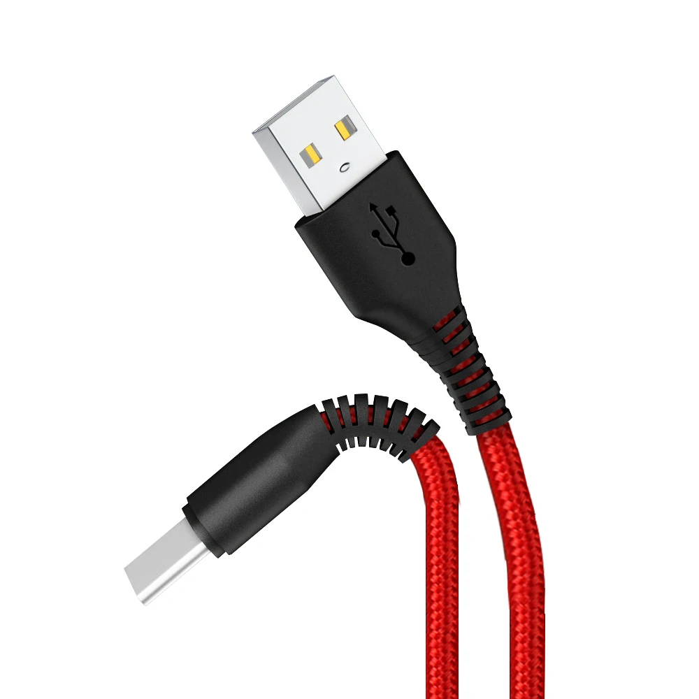 USB Type C Cable USB C Mobile Phone Fast Charging USB Charger Cable For iPhone 12 11 Nylon Braided 3.3ft USB Cable For iPhone 13