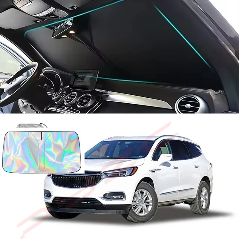 

For Buick Enclave 2022-2026 Car Windshield Sunshade Cover Front Window Sun Shade Visor Auto Interior UV Protection
