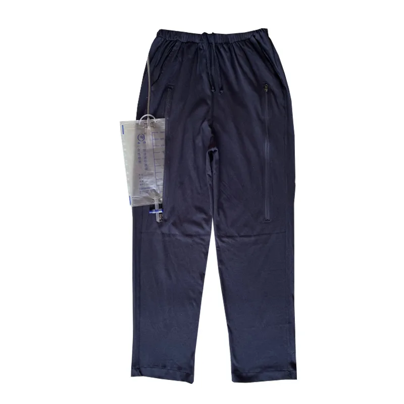 Spring Summer Bladder Fistula Pants Gallbladder Stony Bile Drainage Bag Nursing Pants Incontinence Urethral Tube Insertion Pants - view 6