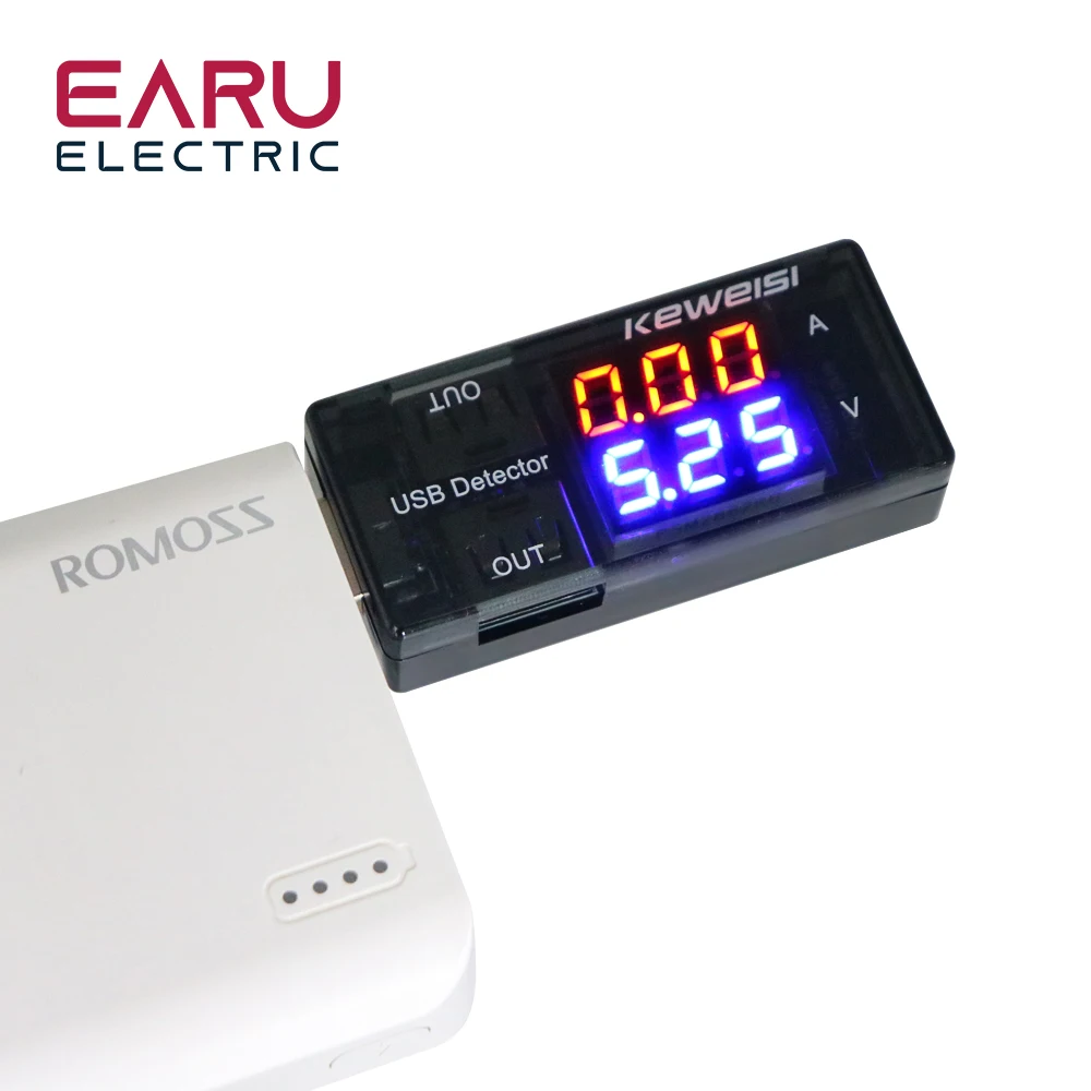 USB Charger Tester Doctor Voltage Current Meter Voltmeter Ammeter Battery Capacity Tester Mobile Power Detector image 6