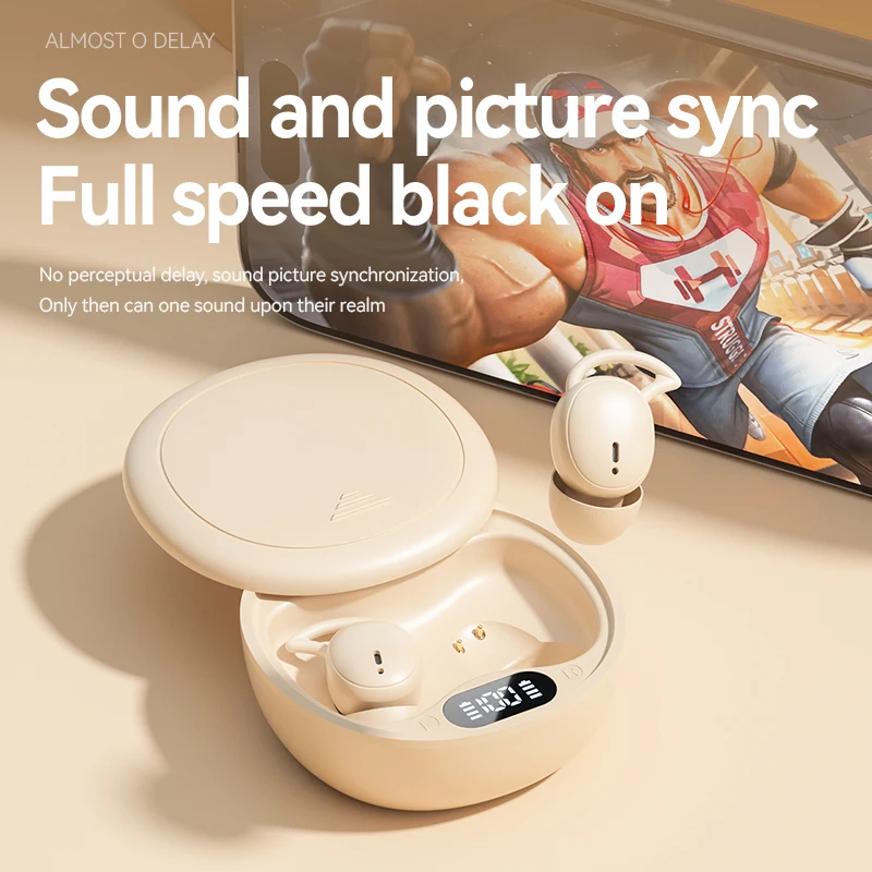 New Hot in-ear Noise Cancelling Sleep Sport Wireless Bluetooth Headphones Comfortable Long Battery Earphone for Xiaomi Airpod