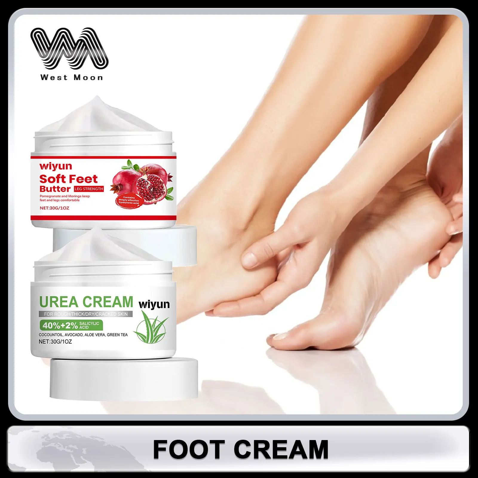 

Foot Urea Cream Preventing Dryness Crack Exfoliating Dead Skin Removal Heel Chapped Repair Cream Moisturizing Nourish Feet Care