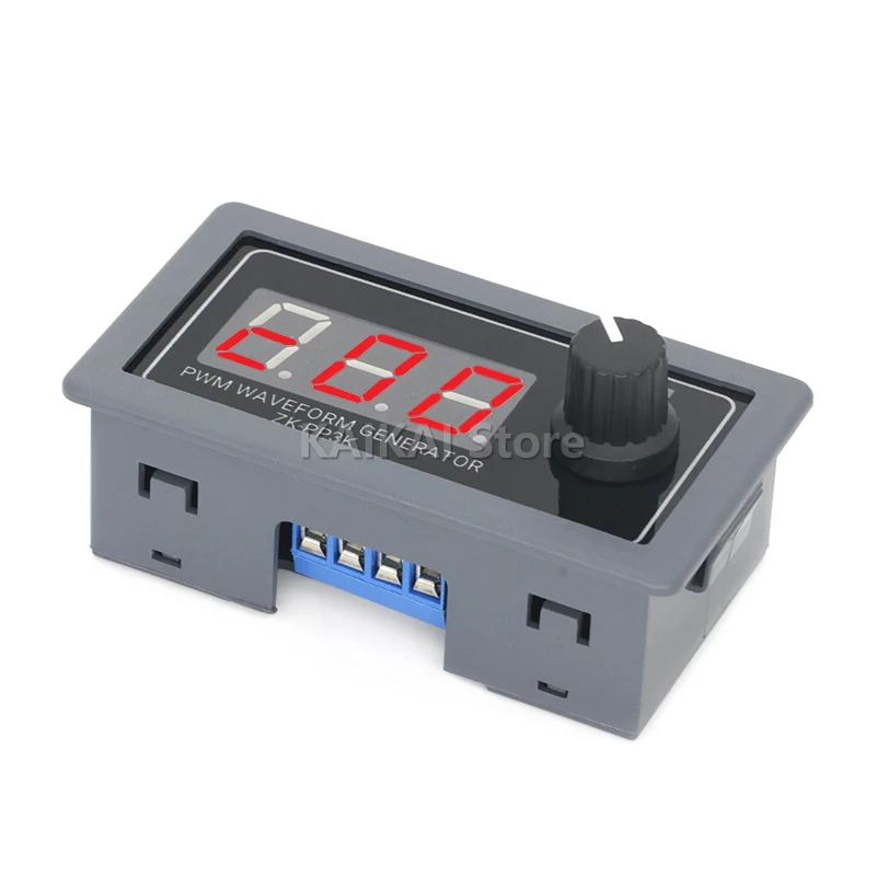 ZK-PP3K PWM pulse generator lighting LED motor speed control dimming controller slow start slow stop digital display