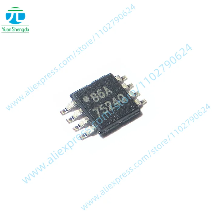 

1 шт. новый оригинальный чип драйвера UCC27524AQDGNRQ1 MSOP-8 7524Q