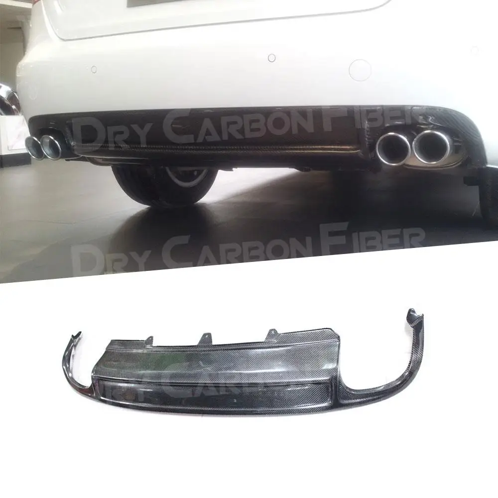 

Carbon Fiber Rear Diffuser Lip Spoiler For Audi A4 B8 Standard 2009-2012 Rear Bumper Diffuser