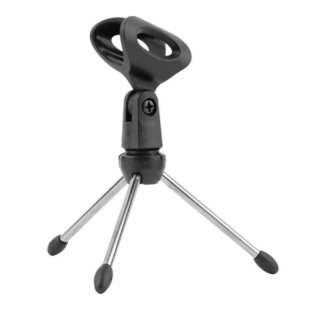 Microphone Tripod Living Streaming Net Singing Microphone Stand Height Adjustable Zinc Alloy Mic Tripod