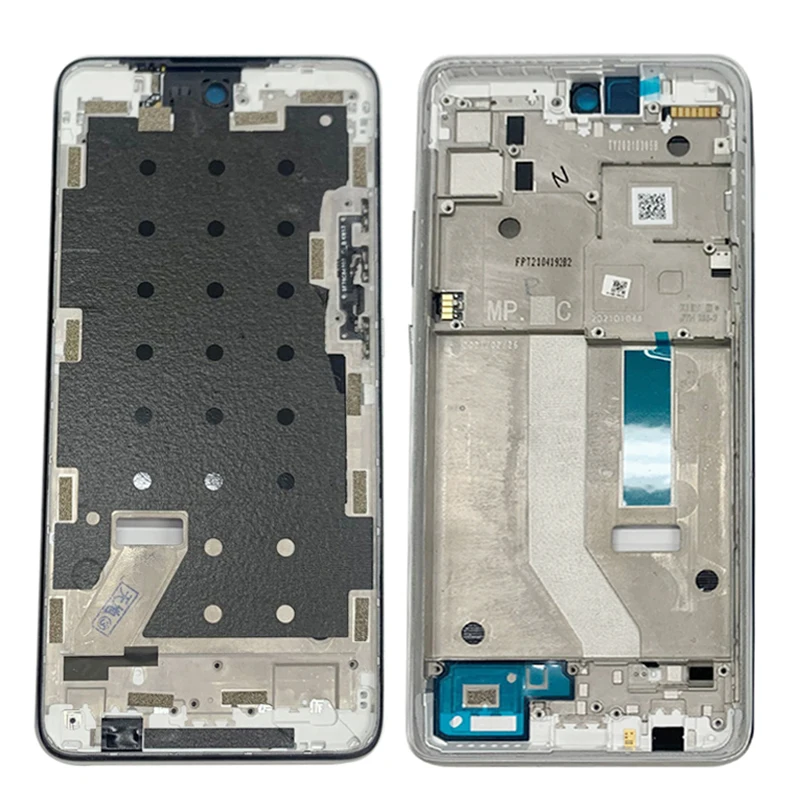 Middle Frame LCD Bezel Plate Panel Chassis Housing For Motorola One 5G Ace G 5G Phone Metal LCD Frame Repair Parts