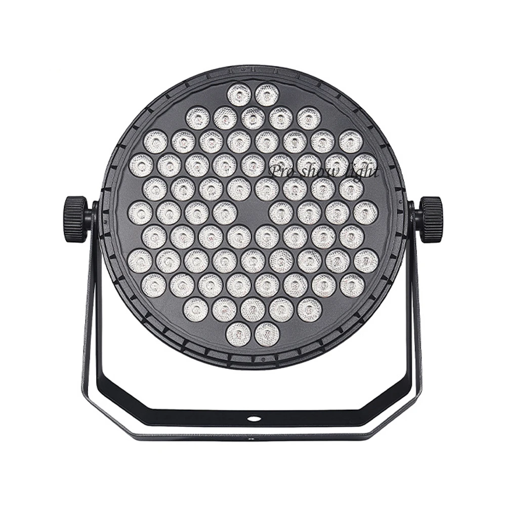 72LEDS RGB LED Par Light Remote Control 100W DMX Par Lights LED Uplight DJ Stage Par Can For Disco Club Party Wedding Event Show
