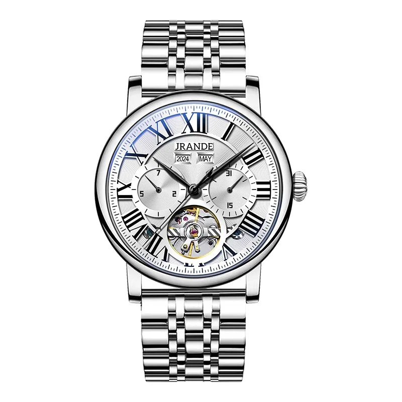 New Stylish And Sophisticated Men'S Watch, High-End Men'S Timepiece, Men'S Fashion Quartz Watch, Watch And Accessories.