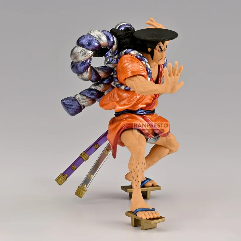 Bandai Original 17Cm ワンピース KING OF ARTIST THE  KOZUKI ODEN Action Figure Toys For Kids Gift Collectible Model Ornaments