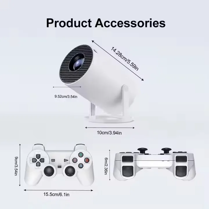 M300 MAX 4k Retro Video Game Console Android11 System Mini Portable Intelligent Projector 720p Home Gaming Projectors M300max