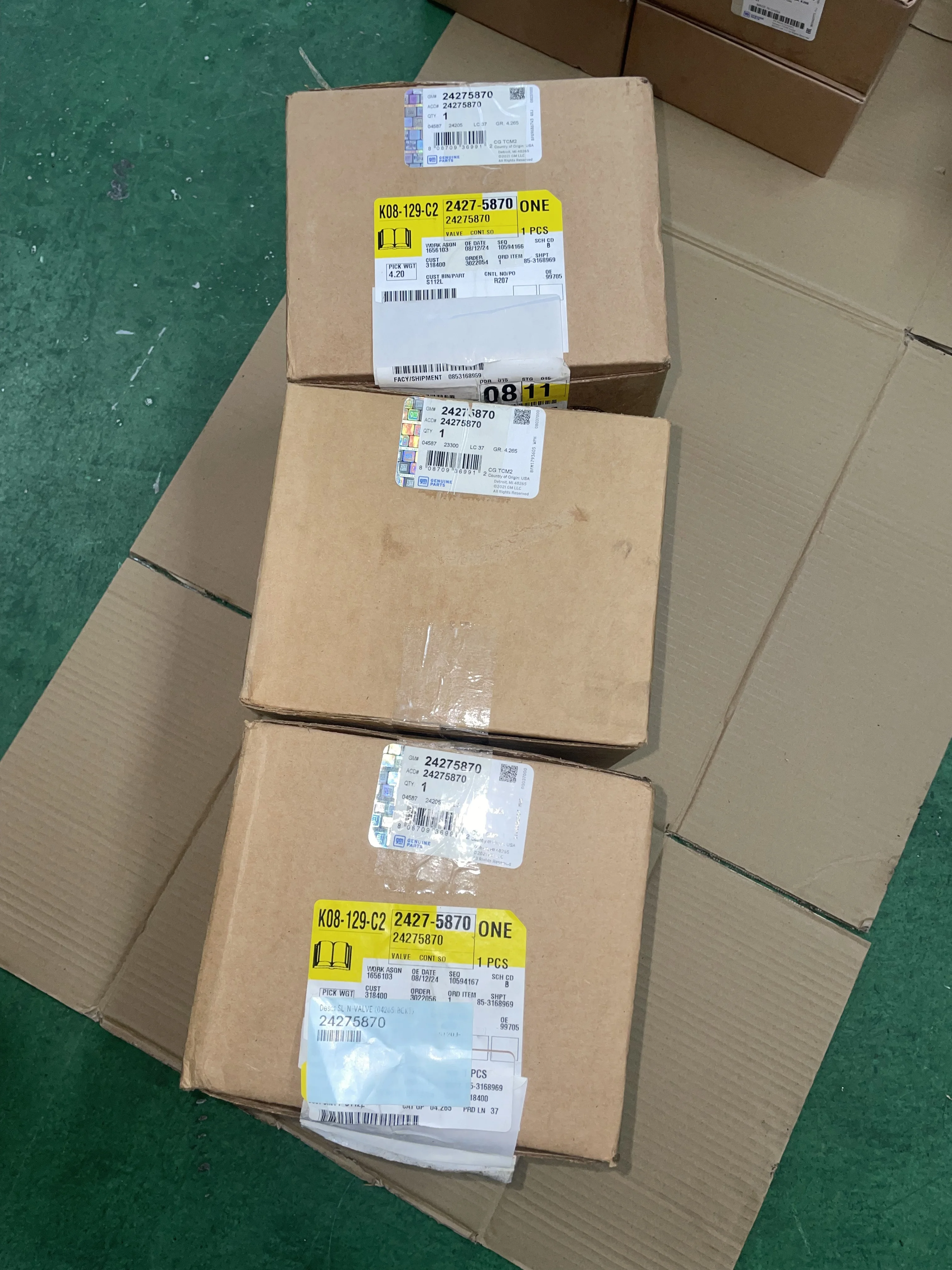 OEM nouveau solénoïde de corps 6T70 6T75e TCM ECU TCU 24275870 assemblage état utilisé pour les systèmes de Transmission automatique BMW Audi Automos