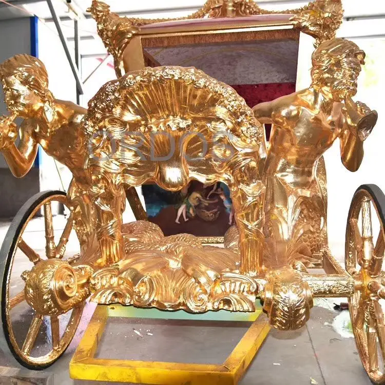 ผู้ผลิตรถเกวียนหัวจับเวที Golden Horse Carriage