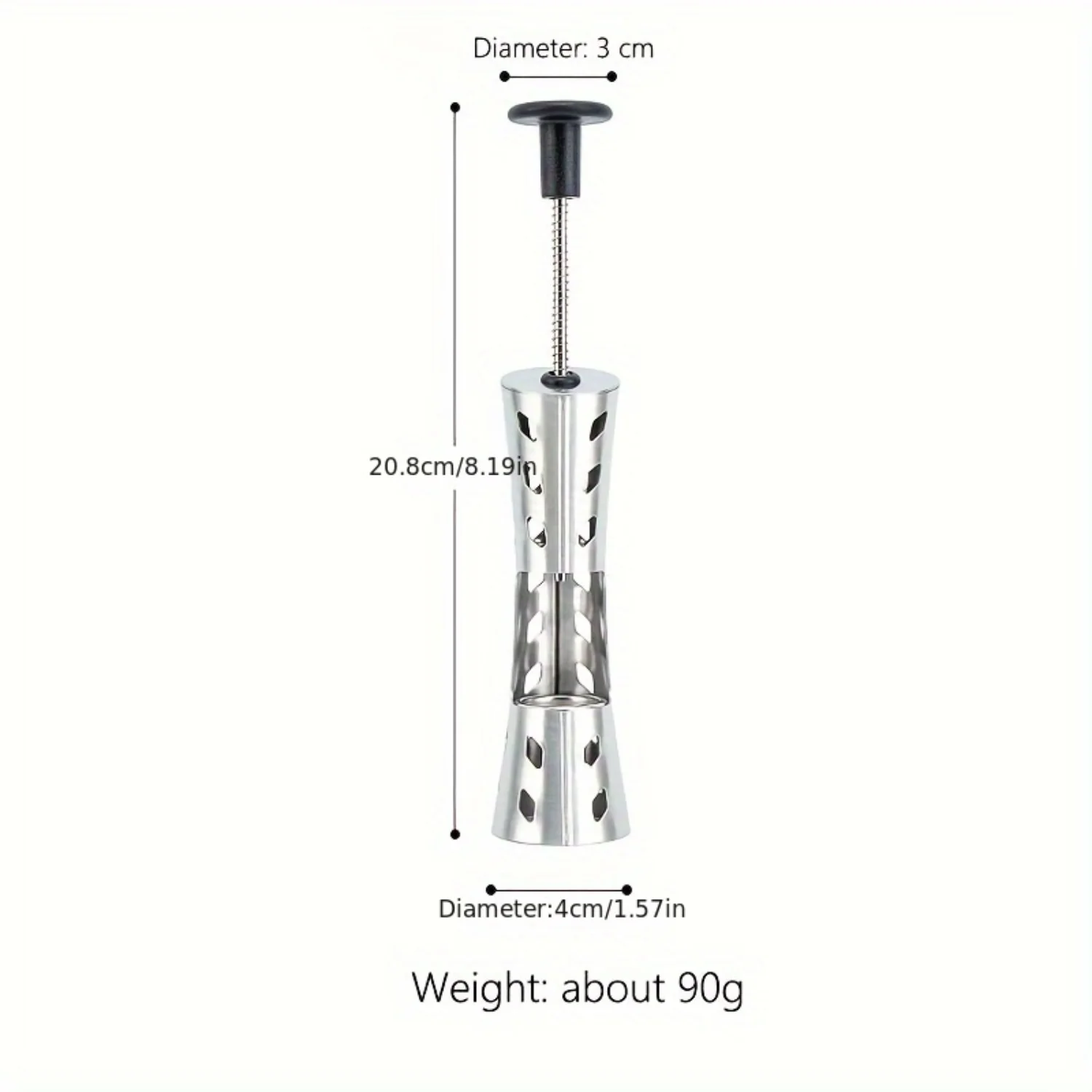 Rimuovi facilmente i nuclei da ciliegie, giuggiole e olive con questo Gadget essenziale in acciaio inossidabile per frutta e verdura