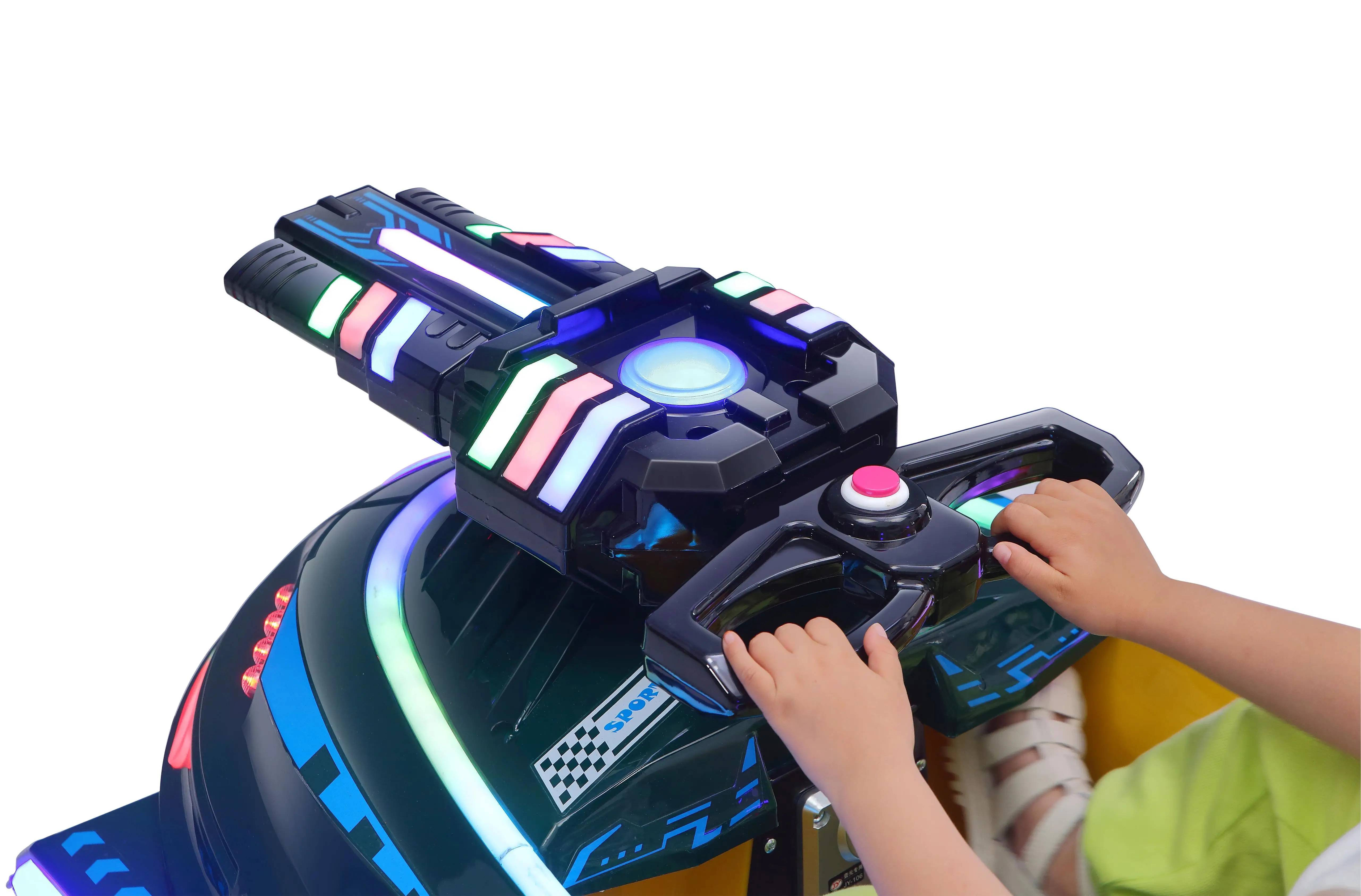 Factory Sale Electric Ride Car Games Machine Amphibious Assault Swing for Kids Fun Kiddie Life Coin Operatedpromote sales