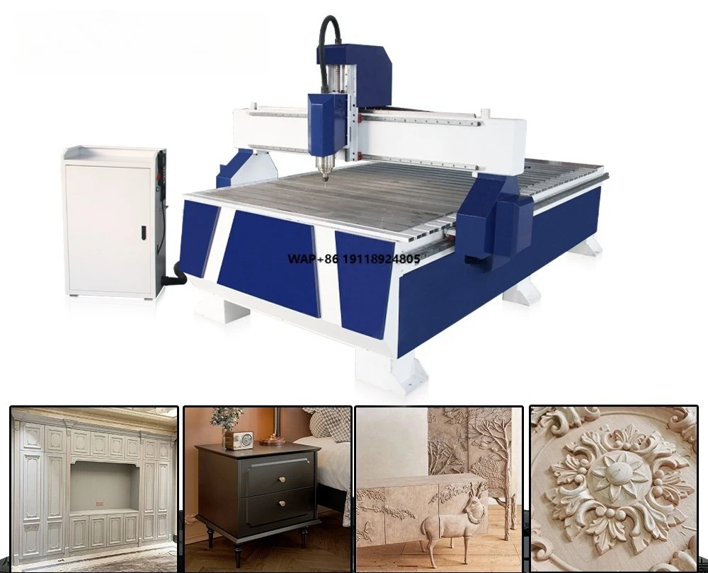 

1325 CNC Router Machine Hot Sale 3 Axis Wood Cutting Sign Letter Acrylic PVC Aluminum 1325 CNC Engraving Machine
