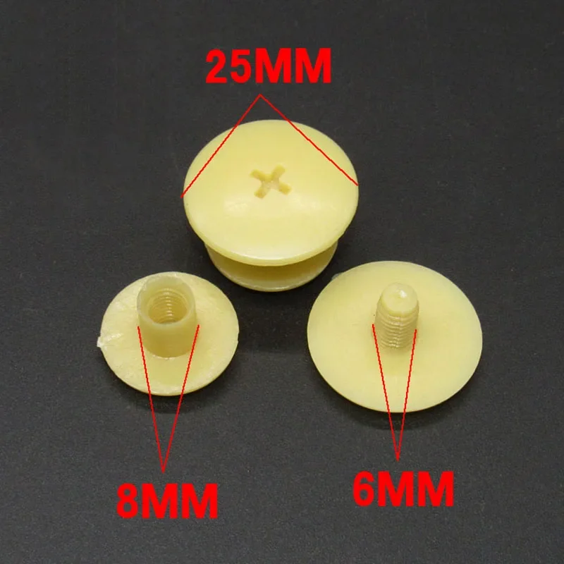 20 x Plastic Clips Car Fixed Snap Skid Carpet Mats Plastic Fasteners Clips Base Fastener Buckle Universal