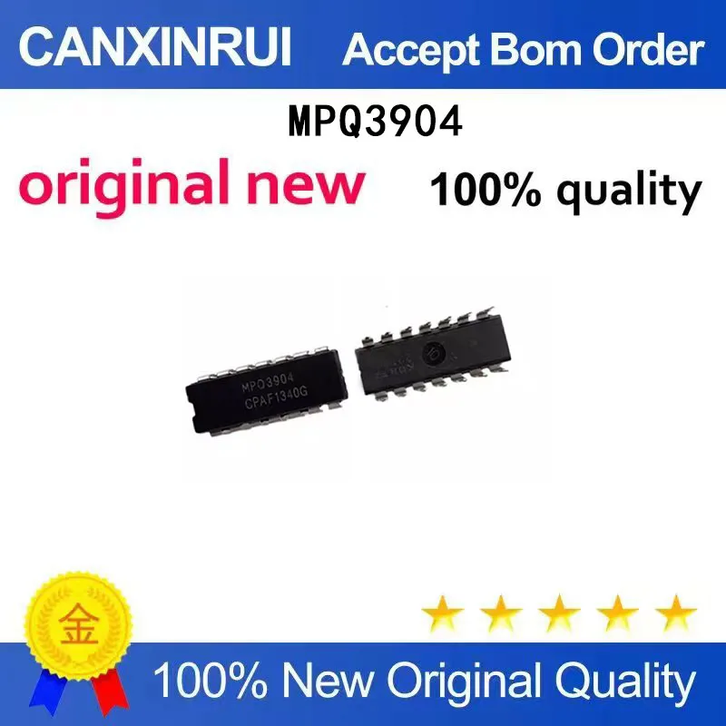 

(5-100 Pieces) Brand new original MPQ3904 dual row integrated circuit DIP-14 spot chip IC