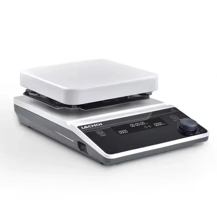 محرك مغناطيسي لوح تسخين رقمي للمختبر مع تسخين