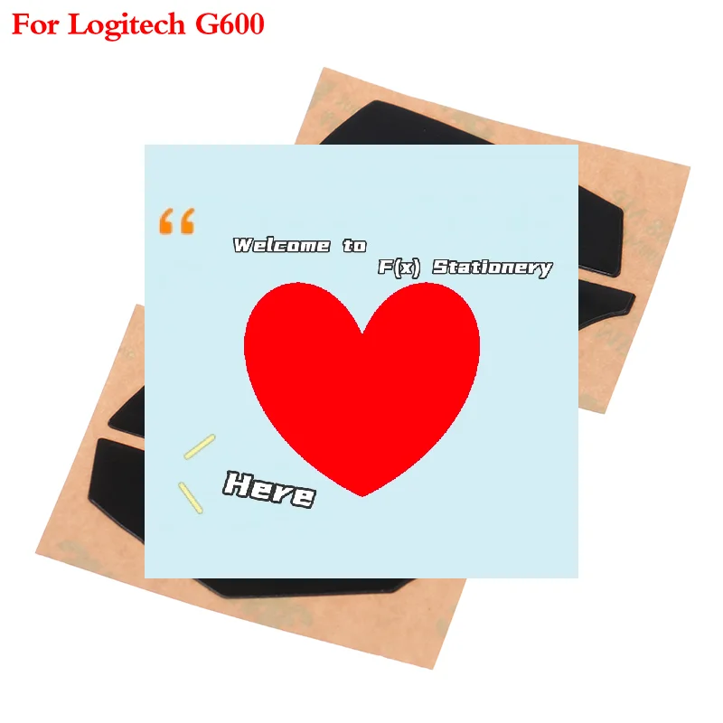 2Sets New Mouse Feet Mouse Sticker Replace Parts For G600-F(x)