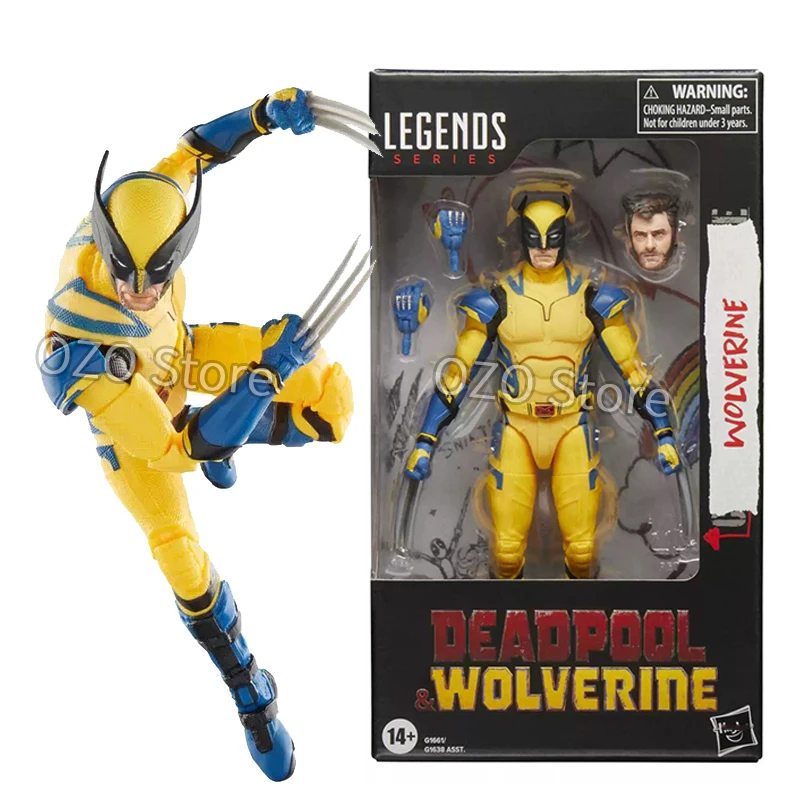 Legends X-Men Figuur Derde Film Deadpool & Wolverine Action Figure James Howlett Logan Figuren Model Film Speelgoed Decor Kids Gift
