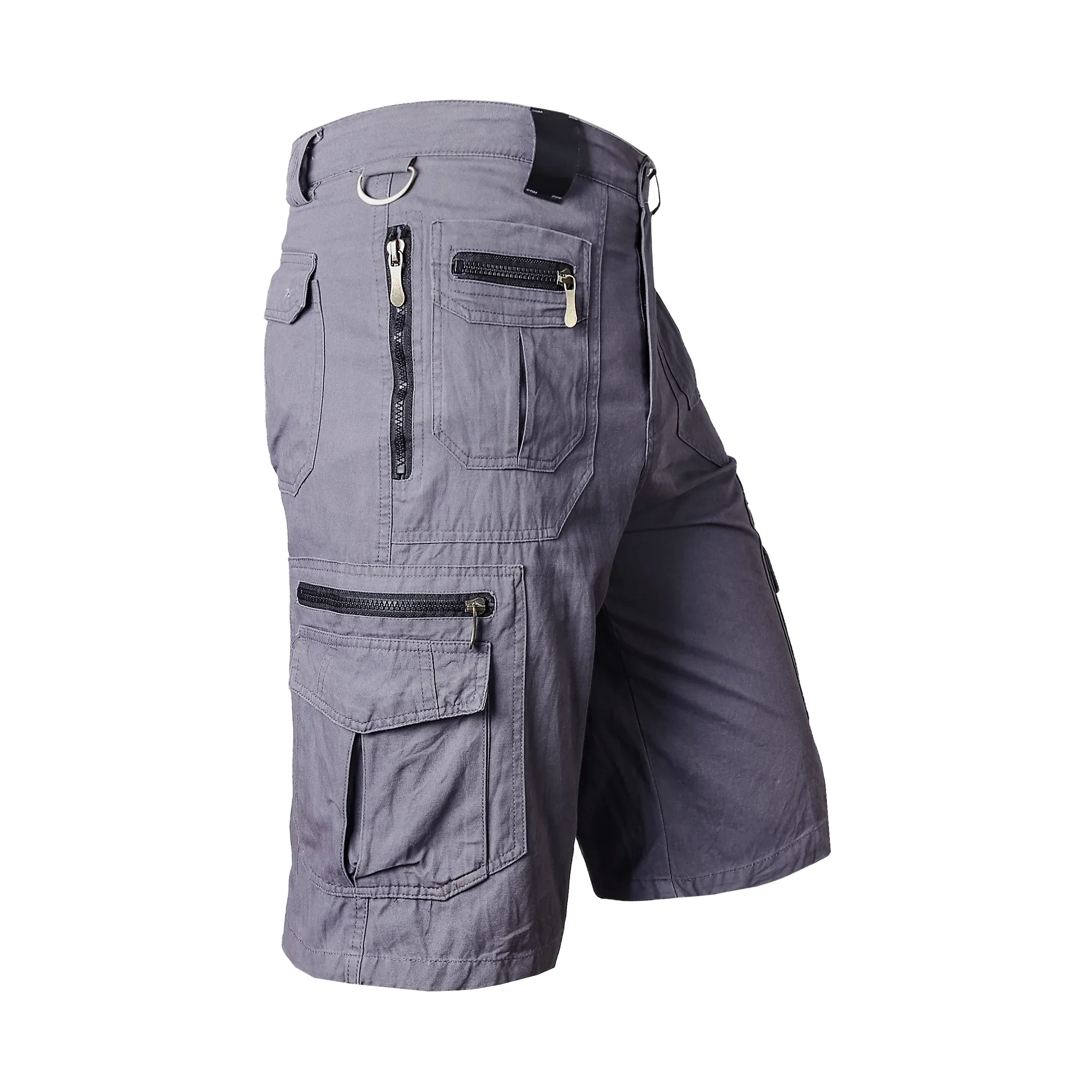 Summer Cotton mens Wear Cargo Shorts man Multi pocket Plus Size Hiking Pants Men Military Tactical Shorts Outdoor Overalls