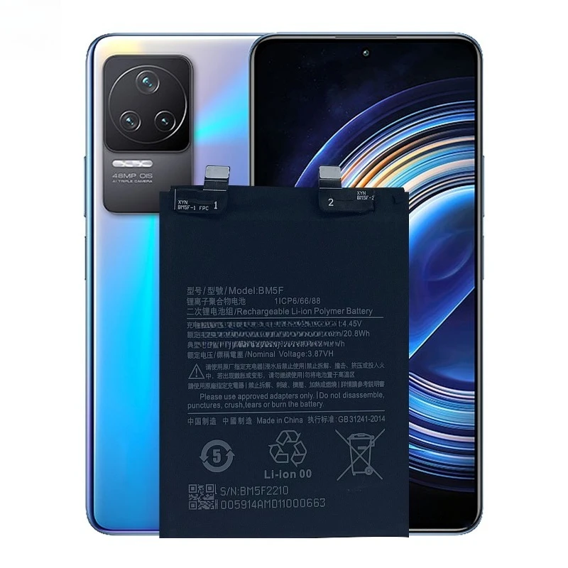 100% جديد BM5F 3.87 فولت 5500 مللي أمبير بطارية الهاتف المحمول لشاومي K50 بطارية قابلة للاستبدال عالية الجودة #4