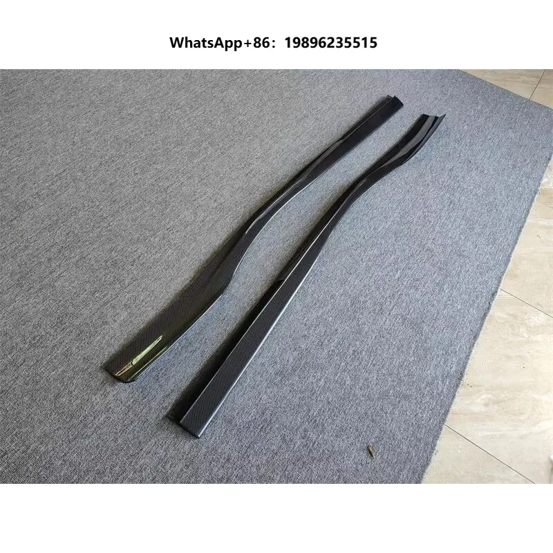 Carbon Fiber Front Lip Side Skirt for F8 Body Kit