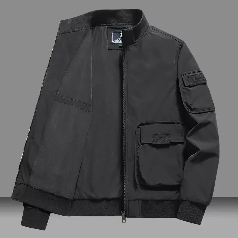 

Autumn and Spring Fashion Trend American Vintage Pure Cotton Workwear Jacket Men's Casual Loose Sports High Quality Outerwear